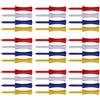 POPETPOP 100 Pezzi Tee da Golf Castle 70mm in Pp, Base Extra Larga | Uso Indoor e Outdoor, Pratica su Tappetino e Campo, Leggero, Confezione Singola Colore Casuale