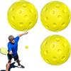 Frfik Palline da pickleball per interni, silenziose, cave, morbide | Dispositivo di gioco in poliuretano, silenzioso, sicuro, leggero, divertente per interni ed esterni sul prato