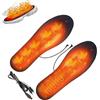 Generico Solette riscaldate riutilizzabili USB Pendolarismo Arrampicata - Alimentata | Solette riscaldate USB scaldascarpe per caccia all'aperto camp-eggio sci ,lavoro escursionismo