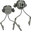 XENIVOU Staffa for cuffia tattica for casco, supporto con rotazione di 360° for guida ARC da 19-21 mm