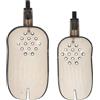 TOYANDONA 2 Pezzi Cucchiaino da Pastura in Plastica Vite 8mm | Testa Ampia, Impugnatura Ergonomica, Accessorio Portatile per Pesca e Pastura di Mais, Pesca All'aperto