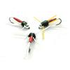 Mosche Artificiali Massimo Clini Ninfa Copper John Red Wire - 5 ninfe da pesca a mosca montate a mano su amo, Misura amo a scelta, per trota e temolo, Made in Italy