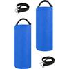 Generisch Set di 2 sacchi di sabbia per tende, 11,3 kg, portatili, con | Pesi per gambe del gazebo per pergolati, ombrelloni, bandiere, striscioni per esterni, parasole, tende da sole