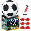 Generico Soccer Set - Interactive Professional Backyard Outdoor Music Game | Glow In Dark Soccer For Backyard Sports Birthday | Boys Girls Play