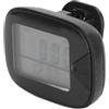 PQLXJJYUR Pedometro Da Passeggio Compatto Accurato Ampio Display LCD Contapassi 12 Ore Su 24 Calorie Portatili Bruciate For La Corsa Preciso E Facile Da Leggere(Black)