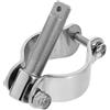 DEARMAMY Supporto Regolabile per Pagaia Kayak Argento in Acciaio Inox 316 | Montaggio Rapido e Semplice, Stivaggio Silenzioso, per Kayak e Ambienti Marini
