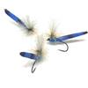 Mosche Artificiali Massimo Clini Damsel Foam Dry Fly - 5 mosche secche da pesca a mosca montate a mano su amo, Misura amo a scelta, per trota e temolo, Made in Italy