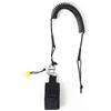 SunsoilGiant Leash per Pdleboard Leggero | Staccabile, Laccio di con Sgancio Rapido, Regolabile, Guinzaglio a Spirale, per Sport