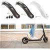 FACAIIO Parafango posteriore impermeabile per scooter Xiaomi M365 e 1S, | Paraspruzzi con facile installazione a gancio, copertura parafango in plastica resistente, nero