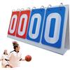 Frfik Contapunti da tennis, facile da leggere, numeri chiari, impermeabile | Lavagna da pallavolo utilizzabile per pallacanestro, biliardo e ping pong