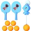 Generico Door Pong Game Kids,Table Tennis Game, Racket And Balls Door Ball | With Racket And Balls Adjustable Over Door Pong Game For Two Player Enhanced Coordination Family Boys Girls Teens