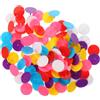 LIFKICH 100 Pezzi Marcatori per Palline da Golf in Plastica, Rotondi | Uso Rapido per Pratica su Prato e Tappeto, Basso Attrito, per Principianti e Giocatori, Segna senza Graffiare Colore Casuale