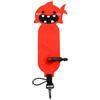 Baoblaze Marcatore di visibilità Subacqueo Gonfiabile Leggera Boa con Valvola di Gonfiaggio Orale Resistente all'Usura Boa Marcatore Superficie per Apneisti, Arancione,