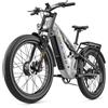 Antgooat Shengmilo S600pro, bicicletta elettrica unisex, pneumatici larghi '26x3.0', 250 W, 48 V, 25 Ah — autonomia fino a 100 km, cambio a 7 marce, doppia sospensione