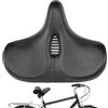 Generic Sella per bicicletta assorbente per scarpe PU Comfort Sella per bicicletta | Accessori per sedili per bicicletta impermeabili per uomini donne adulti ciclismo viaggio in montagna campeggio