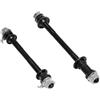 Caswynlife Asse posteriore della bicicletta 180mm 45# acciaio per mountain | Acciaio ad alto tenore di carbonio 45#, dimensione posteriore 180mm, design filettato, costruzione, per uso mountain bike