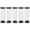 Veemoon 5 Pezzi Contenitore per Palline da Golf in Pvc Trasparente, per | Protezione da Sporco e Spruzzi, Custodia Portatile per Borsa, Uso Casa e Display Ordinato