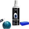 Generic Kit per la pulizia di palline da bowling da 100 ml spray lucidante e | Detergente per palline da bowling per principianti Fastball e giocatori di bowling biliardo da palestra uomini donne e