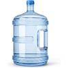Goutdori Contenitore per Acqua in plastica da 15 Litri con Manico, Coperchio filettato, per Uso Alimentare, Trasparente.
