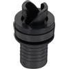 DEARMAMY Adattatore per Pompa Aria per Kayak, Rapido e Tenuta Stagna | Nylon Nero Guarnizione Interna Integrata, per Tavole Gonfiabili e Gonfiaggio da Banchina