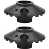 Generic Universal Trekking Pole Mud Baskets - Confezione da 2 cestini da neve e | Cestini universali per bastoni da trekking (set da 2), cestini da neve rimovibili e protezioni per punte per bastoncini e