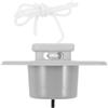 VICASKY Bianco Valvola di Scarico Foro 33 MM in PVC, per Kayak | Sostituzione Rapida, Tenuta Stagna Affidabile, Installazione Semplice per Canoe Gonfiabili e Yacht