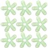 VICASKY 50 Pezzi Cestino Esche da Pesca Cupola Trappola Integrata Verde | Plastica Riutilizzabile, Contenimento Efficiente, per Carpa e Pellet, Uso Mare e Galleggiante
