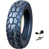 WEISHIDAI 80/80-10 High-Grip Tubeless Tire, 80 80 10 New Semi-Hot Melt Tire for Ebike | 80-80-10 scooter and moped tire, Load Capacity: 170 kg, Air Pressure: 300 kPa, Speed/Load Rating: 46J, Ply Rating: 8 PR