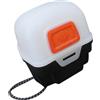 DIYEAH Scatola per Lampada da Campeggio in Plastica Bianca, Contenitore | Design Sigillato, Organizza Piccoli Accessori, per Cassetto Auto, Sopravvivenza All'aperto, Uso Quotidiano