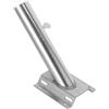 TRRYUIP Base Porta Asta per Bandiera Base portabandiera in acciaio inossidabile | Supporto da parete for casa con staffa for asta portabandiera for carichi pesanti