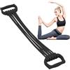 Frfik Fasce elastiche antiscivolo, accessori per allenamento, braccia e schiena | Fasce elastiche per rafforzare i muscoli pettorali, migliorare la salute, attrezzo fitness per yoga