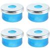 VICASKY 8 Pezzi Cuscini Ammortizzatori 95a in PVC per Pattini Rotelle | Diametro Interno 11mm, Esterno 23, 5mm, Metallo e Pvc, per Tavole e Telai