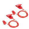Kivivaka 2 chiavi di sicurezza per tapis roulant, rettangolari, magnetiche | Stop Clip Home Gym Running Machine, Proform e Marchi, ABS per plastica, per rosso, 15x40mm & 17x42mm
