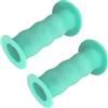 cyclingcolors Manopole impugnature Bici 85mm Manubrio 22mm MTB Vintage Bambino Antiscivolo Bicicletta, Turchese
