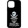 Funny Bachelor Party Beer Pirate Custodia per iPhone 13 Pro Max Funny Beer Me I'm Getting Married Pirate Groom Bachelor