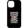 Cool And Funny Designs for Moms And Dads Custodia per iPhone 12 Pro Max Husband Daddy Protector Hero