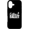 ballet ballerina dance tutu training reh Custodia per iPhone 17 Caffè e Balletto