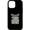 Cool And Funny Designs for Moms And Dads Custodia per iPhone 12 Pro Max Husband Daddy Protector Hero