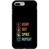 Lustige Volleyball Game Geschenke für An Custodia per iPhone 7 Plus/8 Plus Bump Set Spike Repeat Pallavolo