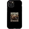 Cool And Funny Designs for Moms And Dads Custodia per iPhone 11 Pro Husband Daddy Protector Hero