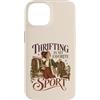 Thrift Store Findin Custodia per iPhone 14 Divertente Amante dell'usato Negozio dell'usato Preferito