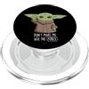Star Wars The Mandalorian Grogu Don't Make Me Use The Force PopSockets PopGrip per MagSafe