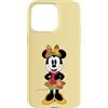 Disney Custodia per iPhone 15 Pro Max Disney Minnie Mouse Fall Patchwork Pattern Fashion Patches
