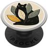 Nine Lives Press Crema in Botanicals per gli amanti dei gatti, proprietari di gatti PopSockets PopGrip Adesivo