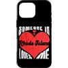 Someone Loves Me In US State Of Rhode Is Custodia per iPhone 16 Pro Max Someone In Rhode Island Loves Me Cuore Retro Vintage