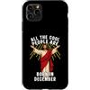 Ugly Christmas Gift For December Winter Custodia per iPhone 11 Pro Max Persone fantastiche a dicembre Gesù Cristiano Natale Compleanno