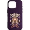 Emo Never Was a Phase Custodia per iPhone 16 Pro Goth Punk Scheletro Cuore Rotto Alternativa Emo