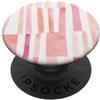 generic Grafica a coquette a righe rosa tenue PopSockets PopGrip Adesivo
