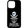 Funny Bachelor Party Beer Pirate Custodia per iPhone 15 Pro Max Funny Beer Me I'm Getting Married Pirate Groom Bachelor