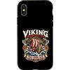 AK71Design - Viking Longship Collection Custodia per iPhone X/XS Viking Dragon Ship Tour 793-1000 AD Norse Longship